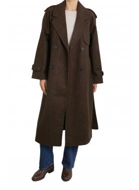 Cappotto doppiopetto con cinta  Only 